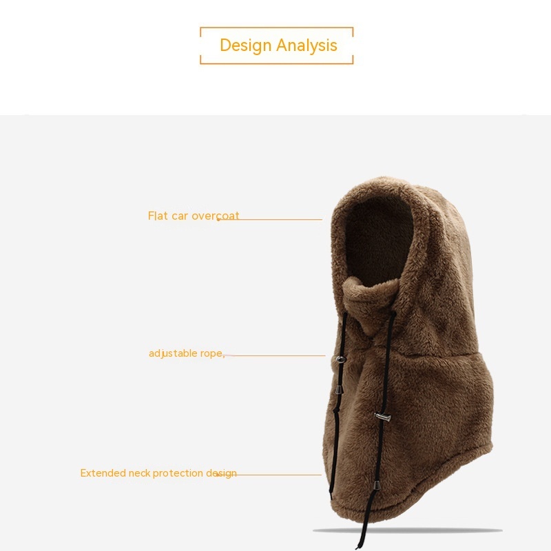 Winter Outdoors Cycling Sports Wind-proof Cap Cold Protection Thickening Scarf Hat - Image 3