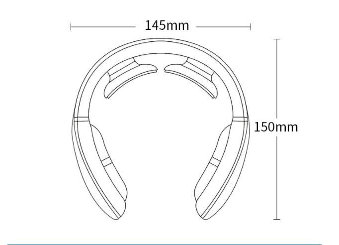 Pulse Hot Compress Rechargeable Neck Massager - Image 10