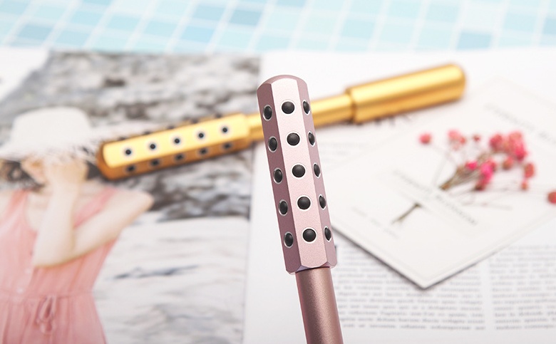 30 Germanium Beauty Stick Massage Beauty Stick Facial Roller Face Lift Bar Anti Wrinkle Facial Massager Skin Care Tool Derma Rolling Face Massage Roller Wand - Image 6