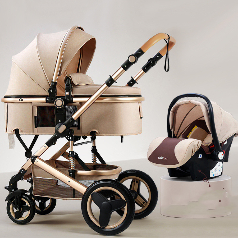 Lightweight Baby Stroller With High View Can Sit And Lie Down - Image 6