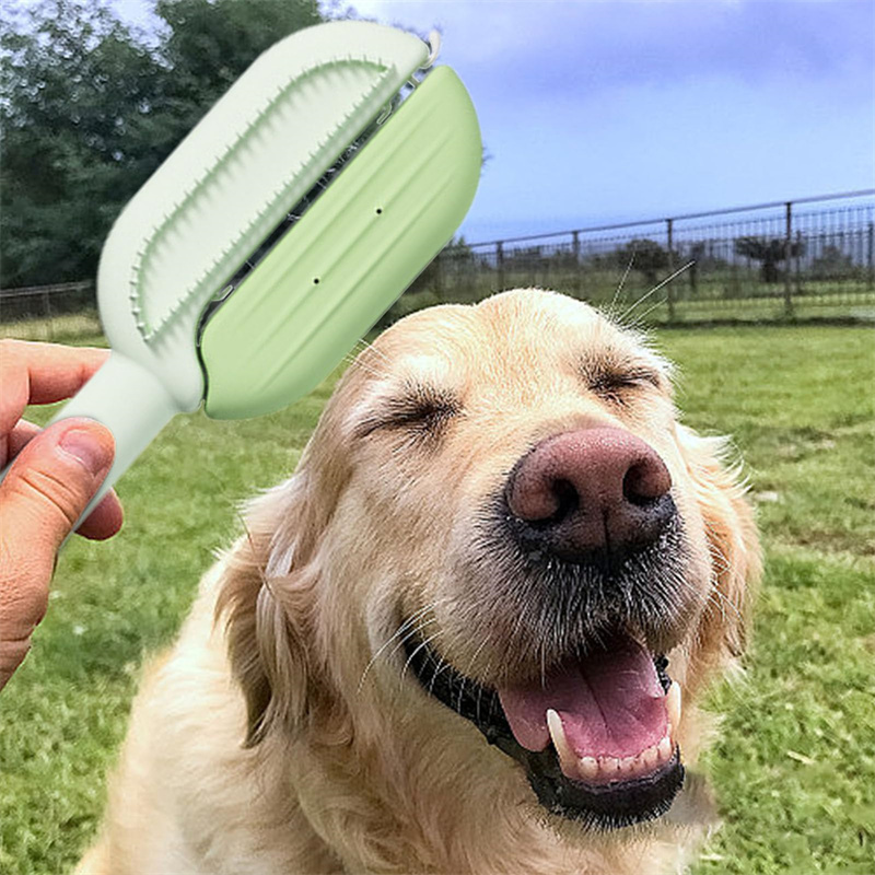 3 In 1 Self-Cleaning Massage Combs Floating Hair Removal Brush Pets Grooming Brush With Water Tank Pet Products - Image 10