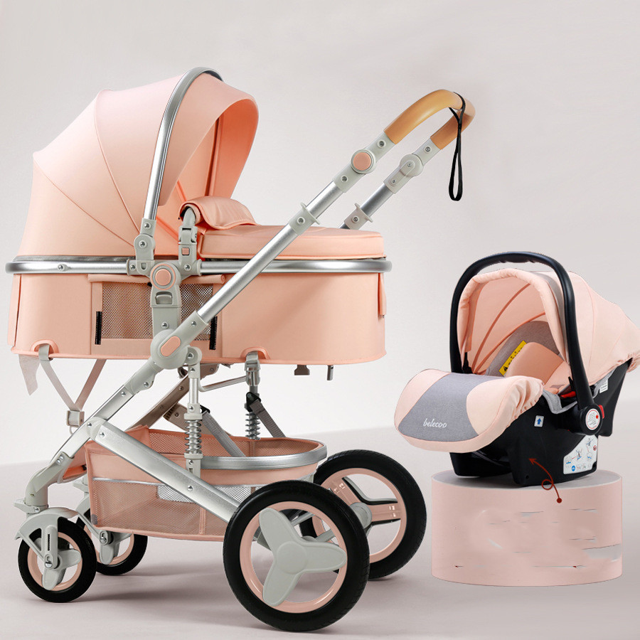 Lightweight Baby Stroller With High View Can Sit And Lie Down - Image 2